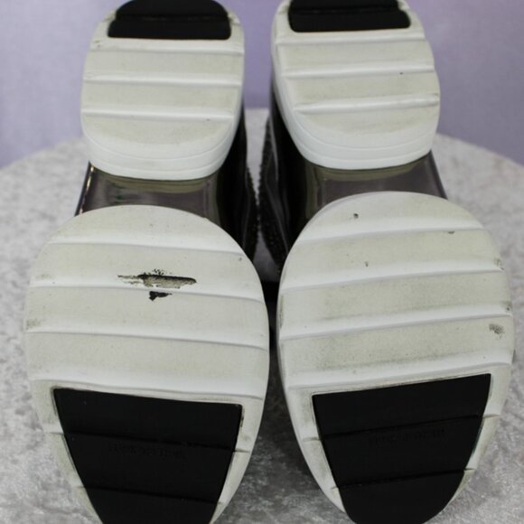 Michael Kors Allie Trainer Crystal Mesh Sneakers Silver Metallic-Women’s Size 8 - Picture 7 of 8